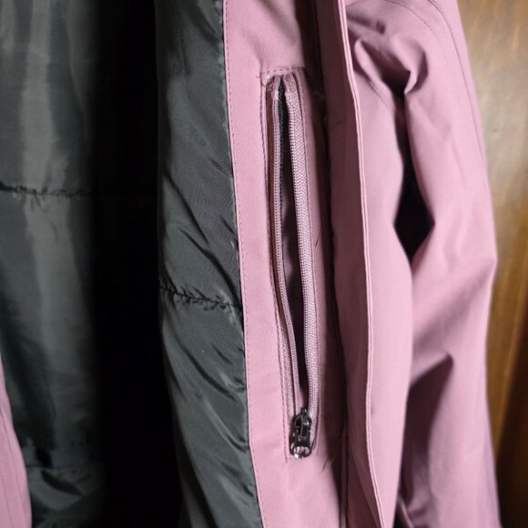 Womens Tec-One Explorer Ski/Snowboarding Jacket 2X Lilac Purple Adjustable Hood - Picture 12 of 16